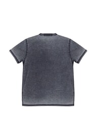 GUESS MARINE LOGO T-shirt a manica corta effetto delav&egrave; smartblue - T-shirt Uomo - 3