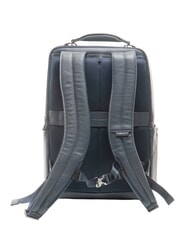 PIQUADRO MODUS RESTYLING Zaino con chiusura a impronta digitale blu - Zaini da lavoro porta PC - 2