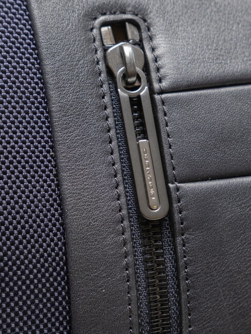 BRIEF Zaino porta pc 14" e tablet blu/cuoio - Zaini da lavoro porta PC