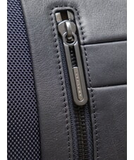 PIQUADRO BRIEF Zaino porta pc 14" e tablet blu/cuoio - Zaini da lavoro porta PC - 3
