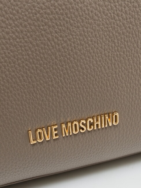 JEWEL Borsa cartelletta con tracolla fango - Borse Donna