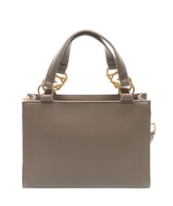 LOVE MOSCHINO JEWEL Borsa cartelletta con tracolla fango - Borse Donna - 4