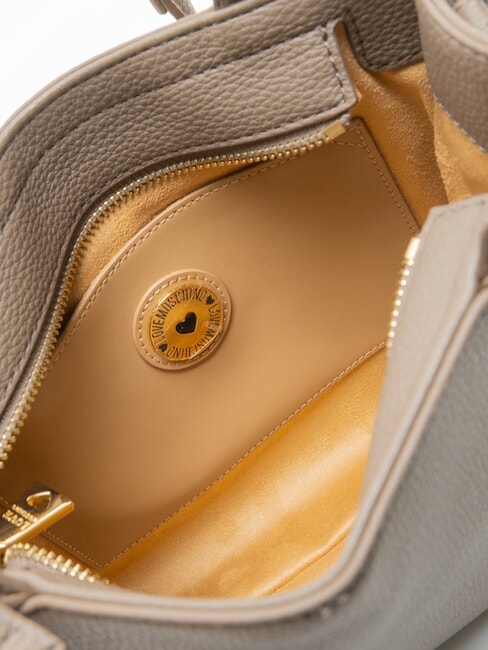 JEWEL Borsa cartelletta con tracolla fango - Borse Donna