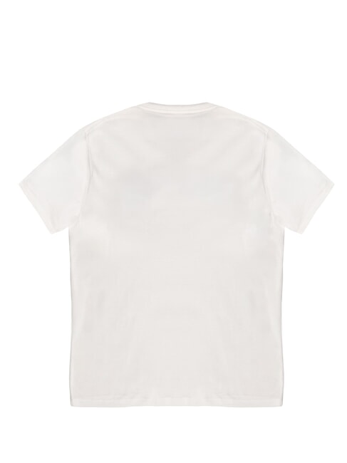 MARINE LOGO T-shirt a manica corta effetto delav&egrave; purwhite - T-shirt Uomo