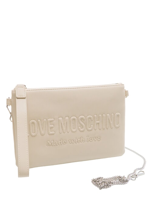 SIGNATURE LOVE Pochette con tracolla avorio - Borse Donna