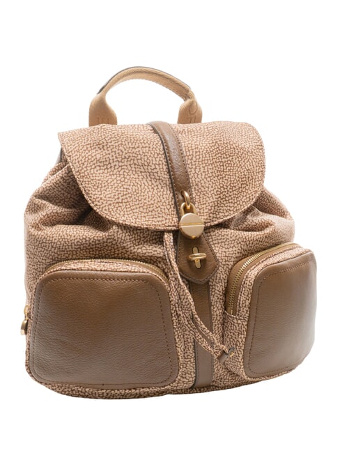 POCHE Zaino con tasche beige brown - Borse Donna