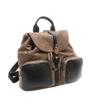 BORBONESE POCHE Zaino con tasche OP/NATURALE/NERO - Borse Donna - 4