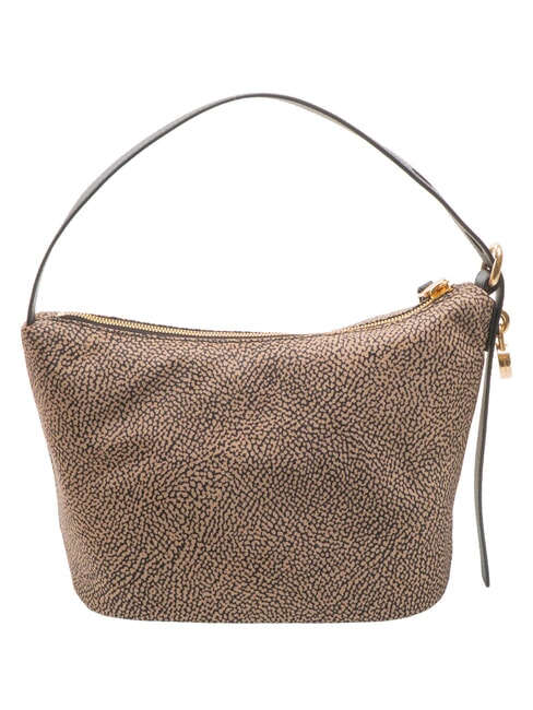 PRIVE Borsa Hobo a spalla OP/NATURALE/NERO - Borse Donna