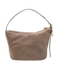 BORBONESE PRIVE Borsa Hobo a spalla OP/NATURALE/NERO - Borse Donna - 4