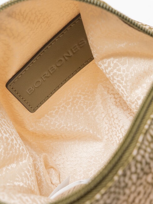 CLASSICA POUCH MEDIUM Necessaire con zip olive - Bustine & Necessaire