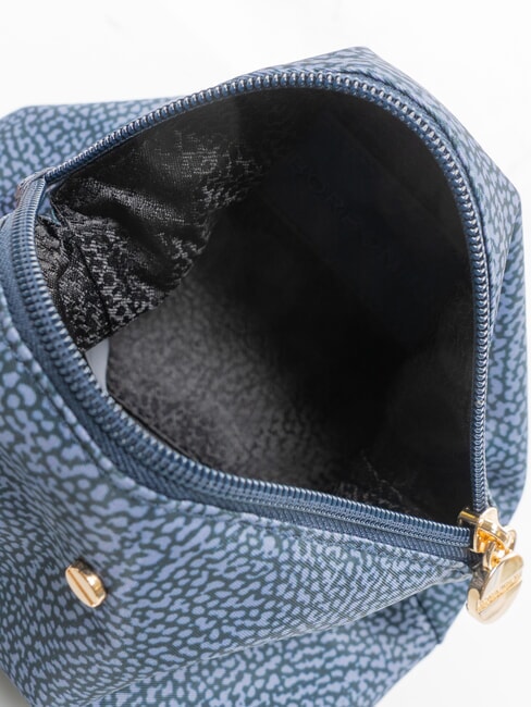 CLASSICA POUCH MEDIUM Necessaire con zip blu lapis - Bustine & Necessaire