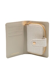 BORBONESE CLASSICA Portafoglio medio con portamonete white cotton - Borse Donna - 2