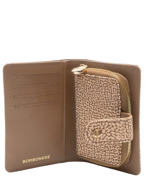 CLASSICA Portafoglio medio con portamonete beige brown - Borse Donna