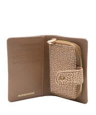 BORBONESE CLASSICA Portafoglio medio con portamonete beige brown - Borse Donna - 2