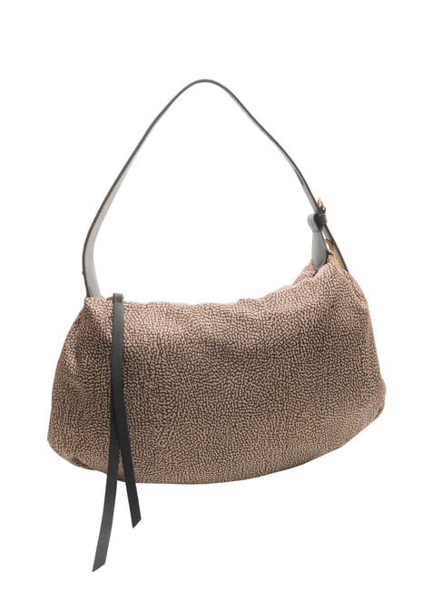 PRIVE Borsa hobo a spalla OP/NATURALE/NERO - Borse Donna