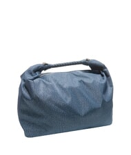 BORBONESE PLIE Borsa hobo media blu lapis - Borse Donna - 2