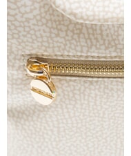 BORBONESE MEDIUM ECO LINE Zaino white cotton - Borse Donna - 3