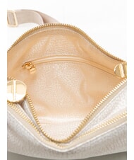 BORBONESE TRACOLLA SMALL ECO LINE Borsa a tracolla white cotton - Borse Donna - 5