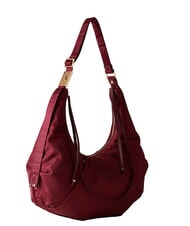 BORBONESE FOLD Sacca a spalla merlot - Borse Donna - 3