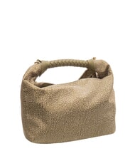 BORBONESE PLIE Borsa hobo a spalla olive - Borse Donna - 2