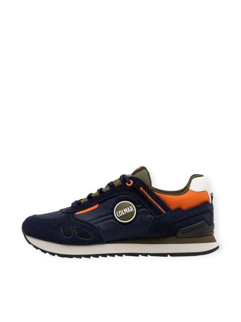 TRAVIS SPORT COLORS Sneakers navy/military/orange - Scarpe Uomo