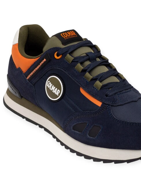 TRAVIS SPORT COLORS Sneakers navy/military/orange - Scarpe Uomo