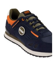 COLMAR TRAVIS SPORT COLORS Sneakers navy/military/orange - Scarpe Uomo - 3