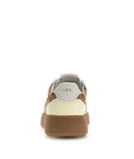 GUESS PARLET Sneakers Donna Beige/Brown - Scarpe Donna - 4