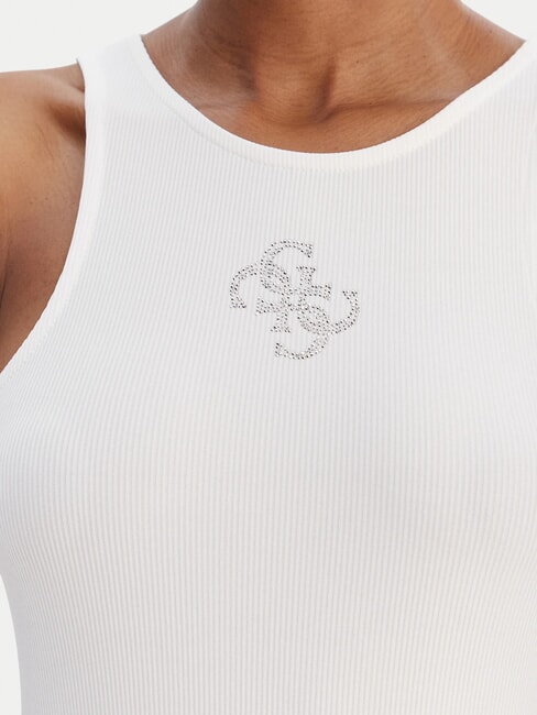 GUENDALINA Top purwhite - T-shirt e Top Donna