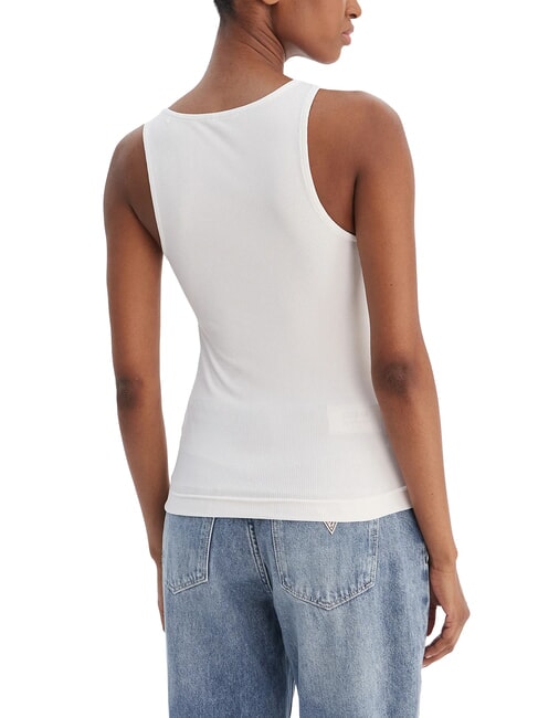 GUENDALINA Top purwhite - T-shirt e Top Donna