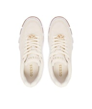 GUESS BERRETT2 Sneakers chunky CREMA - Scarpe Donna - 4