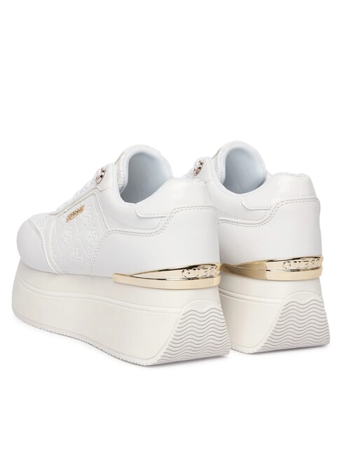 CAMRIO10 Sneakers con zeppa 7 cm white - Scarpe Donna