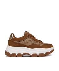 GUESS BERRETT 3 Sneakers Beige/Brown - Scarpe Donna - 2