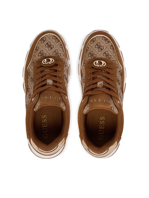 BERRETT 3 Sneakers Beige/Brown - Scarpe Donna