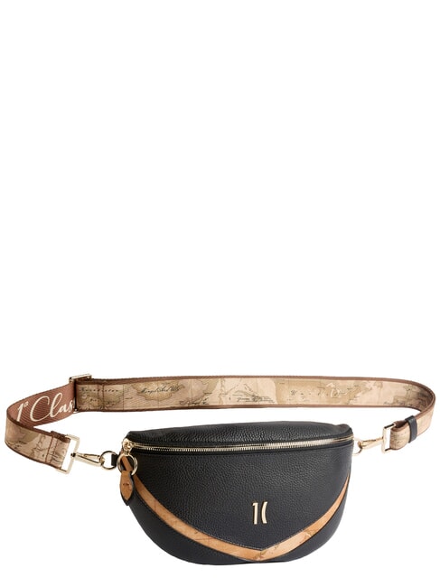 CASTLE Maxi marsupio, in pelle granata Nero - Borse Donna