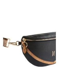 ALVIERO MARTINI PRIMA CLASSE CASTLE Maxi marsupio, in pelle granata Nero - Borse Donna - 4