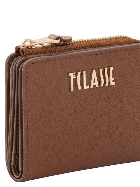 WINDY CITY Portafoglio piccolo, a zip castagna - Portafogli Donna