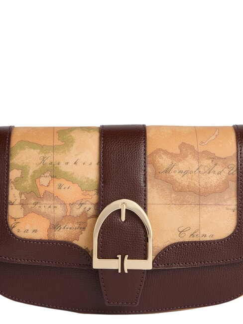 VALLEY GEO Borsa a spalla con tracolla mogano - Borse Donna