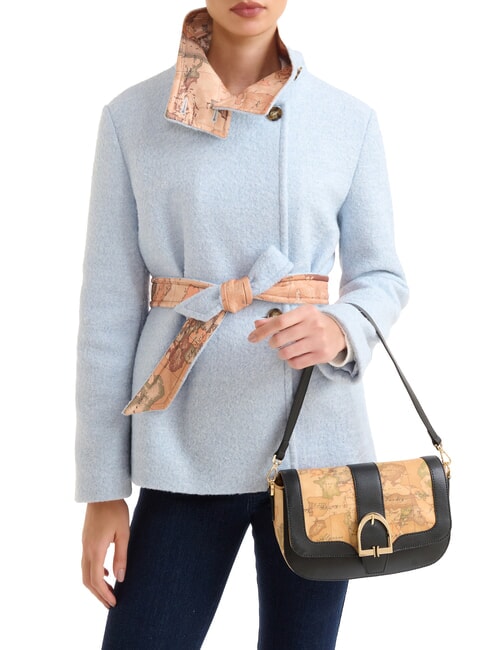 VALLEY GEO Borsa a spalla con tracolla Nero - Borse Donna