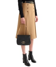 ALVIERO MARTINI PRIMA CLASSE BRAVE MESSENGER Borsa a tracolla in pelle nappata Nero - Borse Donna - 2