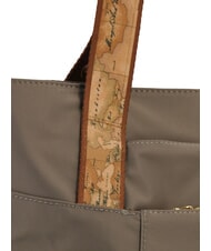 ALVIERO MARTINI PRIMA CLASSE STORMY NYLON Borsa shopping in nylon riciclato tortora - Borse Donna - 4