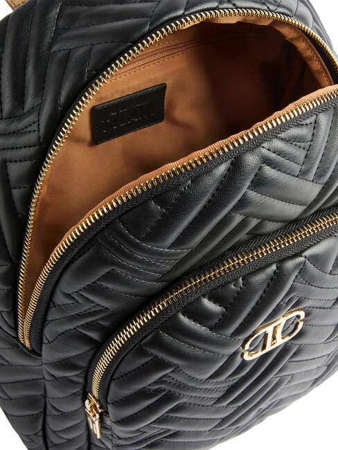 MATELASSE Zaino tessuto effetto nappa Nero - Borse Donna