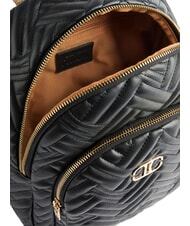 ALVIERO MARTINI PRIMA CLASSE MATELASSE Zaino tessuto effetto nappa Nero - Borse Donna - 3