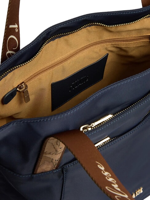 STORMY NYLON Borsa shopping in nylon riciclato blunotte - Borse Donna