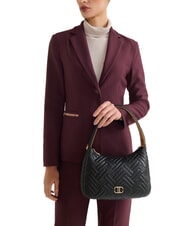 ALVIERO MARTINI PRIMA CLASSE MATELASSE Borsa a spalla, con tracolla rimovibile Nero - Borse Donna - 2