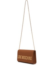 LOVE MOSCHINO SMART DAILY Mini Bag a tracolla marrone - Borse Donna - 3