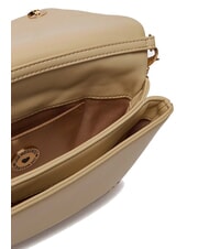 LOVE MOSCHINO EMBOSSED Mini Bag a tracolla taupe - Borse Donna - 3