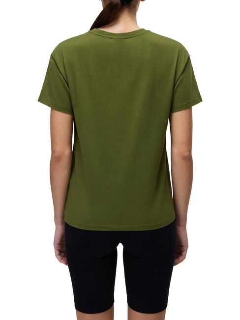 S-NINA Maglietta in cotone sphagnum - T-shirt e Top Donna
