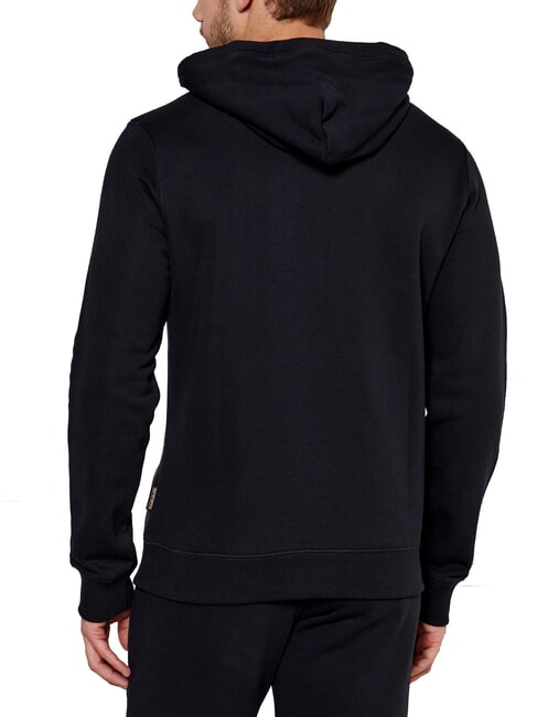 B-KASBA Felpa con cappuccio black 041 - Felpe Uomo