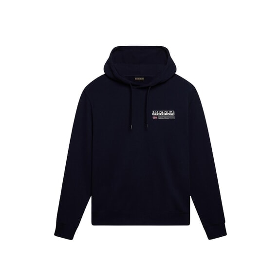 B-KASBA Felpa con cappuccio black 041 - Felpe Uomo